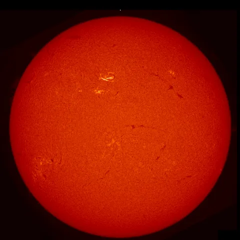 Image of Sun's chromosphere