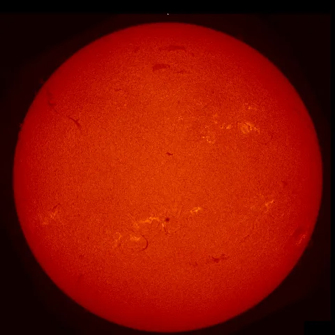 Image of Sun's chromosphere