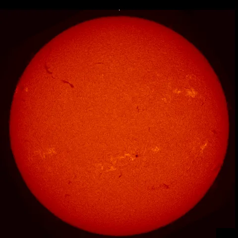 Image of Sun's chromosphere