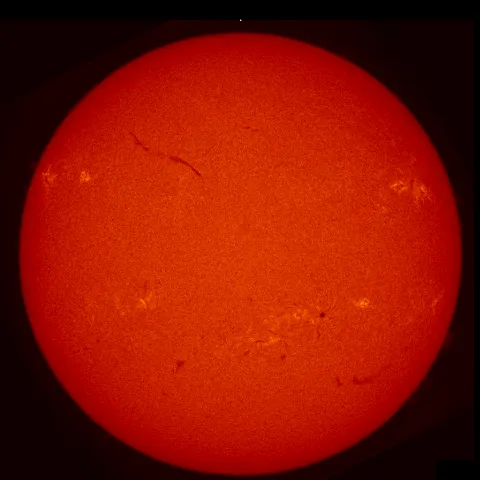 Image of Sun's chromosphere