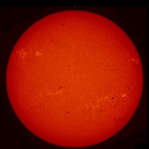 Image of Sun's chromosphere