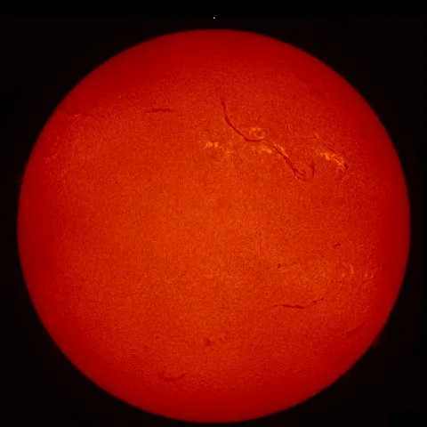 Image of Sun's chromosphere