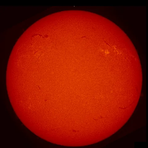 Image of Sun's chromosphere