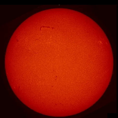 Image of Sun's chromosphere