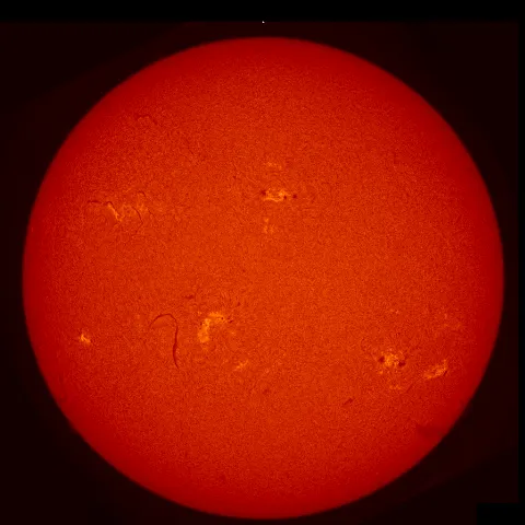 Image of Sun's chromosphere