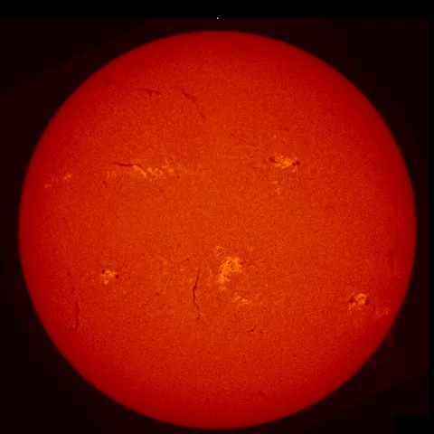 Image of Sun's chromosphere