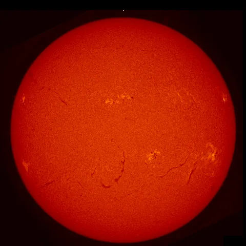 Image of Sun's chromosphere