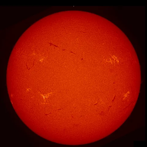 Image of Sun's chromosphere