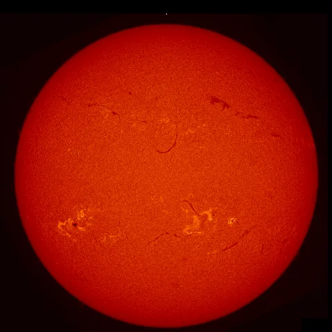 Image of Sun's chromosphere