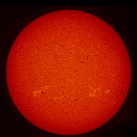 Image of Sun's chromosphere