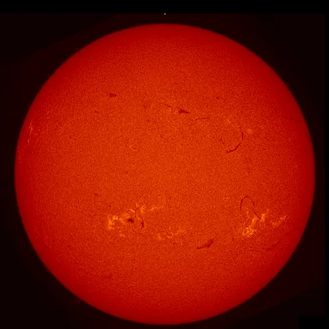 Image of Sun's chromosphere