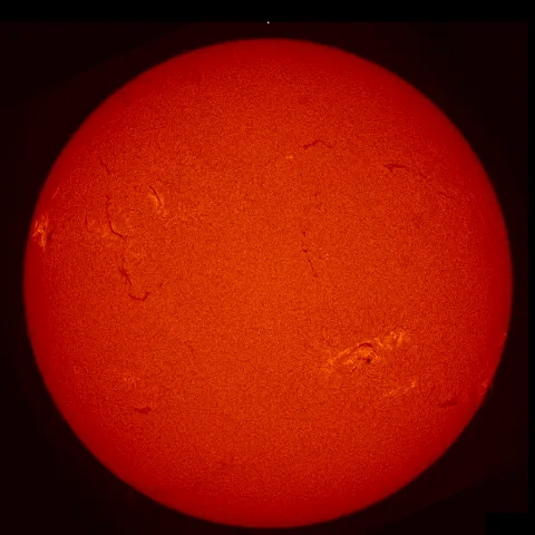 Image of Sun's chromosphere