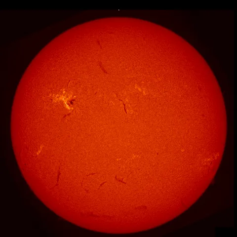 Image of Sun's chromosphere