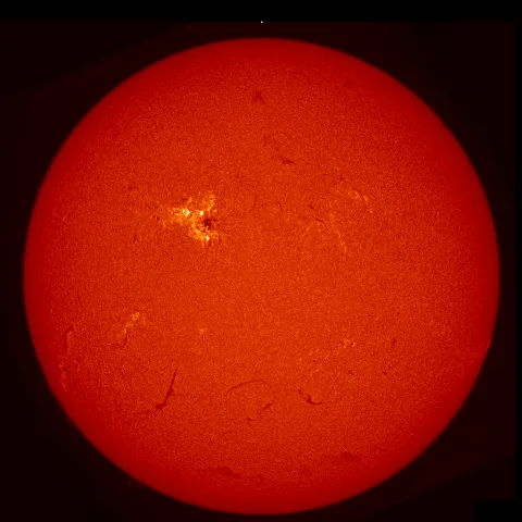 Image of Sun's chromosphere