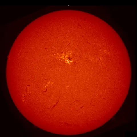 Image of Sun's chromosphere