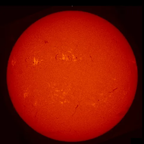 Image of Sun's chromosphere