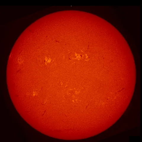 Image of Sun's chromosphere