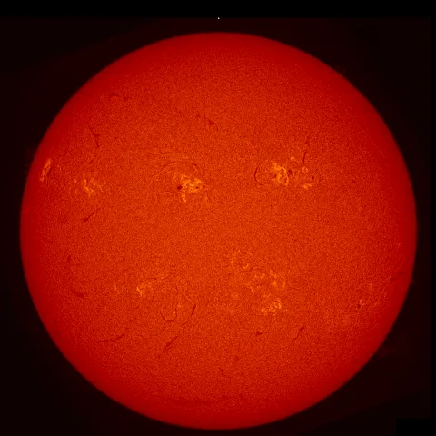 Image of Sun's chromosphere