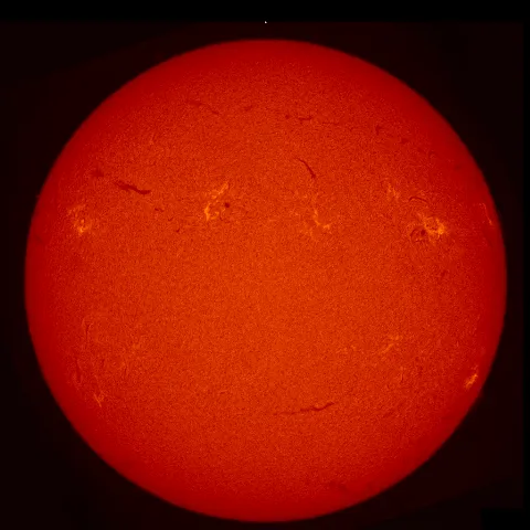 Image of Sun's chromosphere