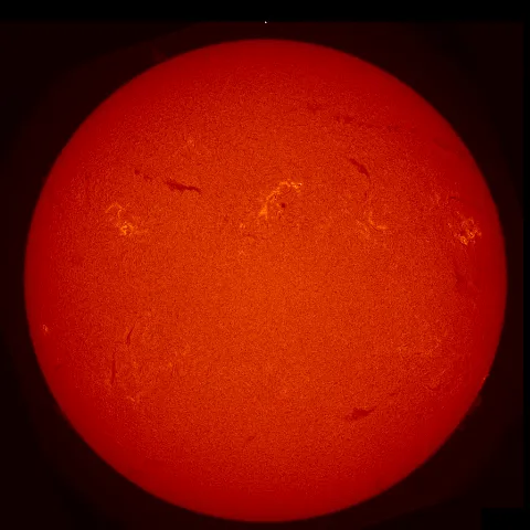 Image of Sun's chromosphere