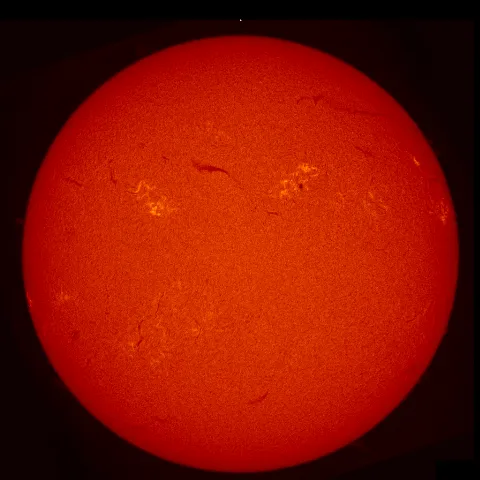 Image of Sun's chromosphere