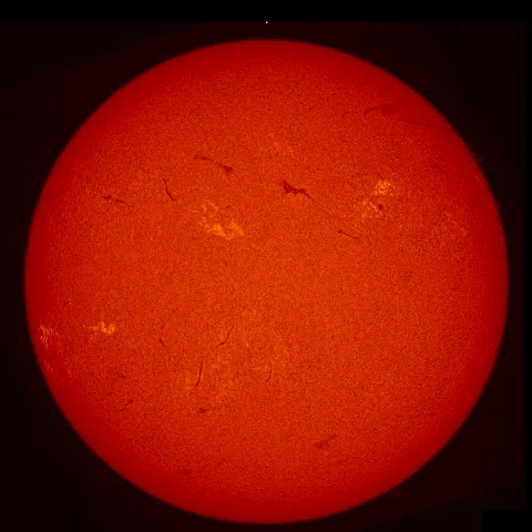 Image of Sun's chromosphere