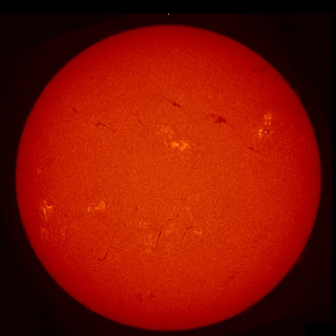 Image of Sun's chromosphere