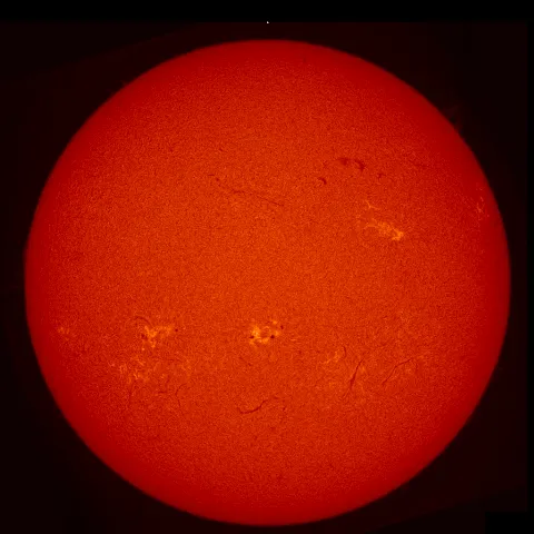 Image of Sun's chromosphere