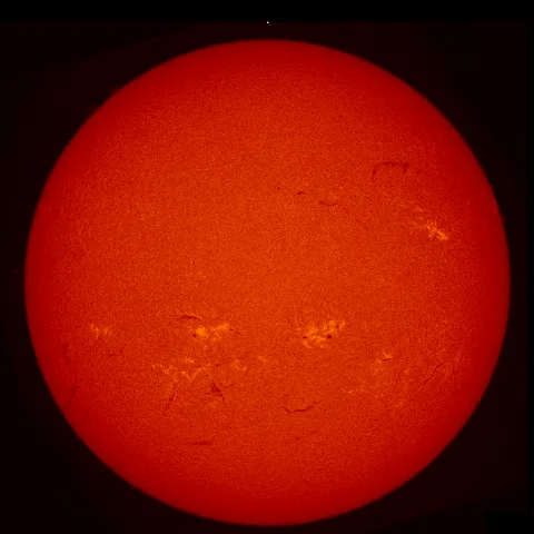 Image of Sun's chromosphere