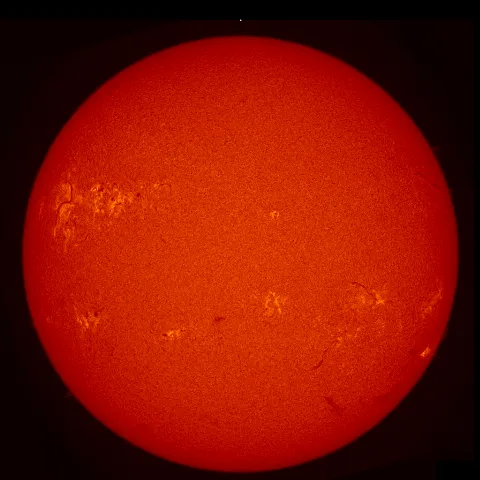 Image of Sun's chromosphere