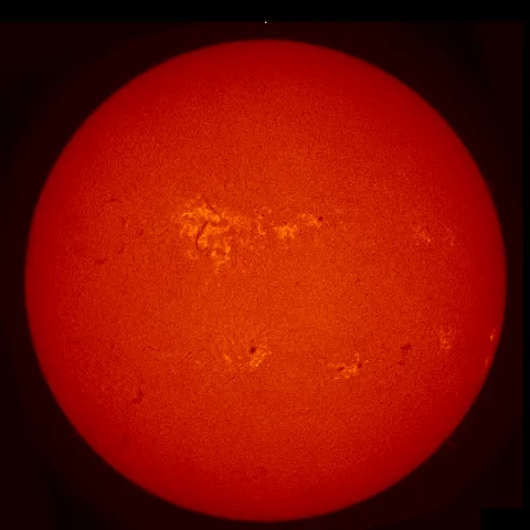 Image of Sun's chromosphere