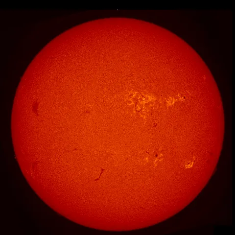 Image of Sun's chromosphere