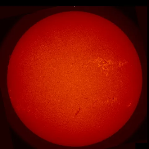 Image of Sun's chromosphere