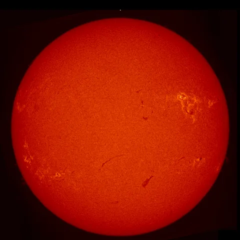 Image of Sun's chromosphere