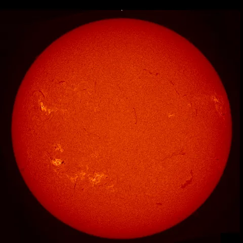 Image of Sun's chromosphere