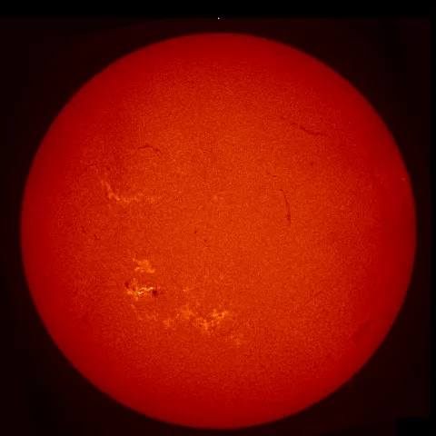 Image of Sun's chromosphere