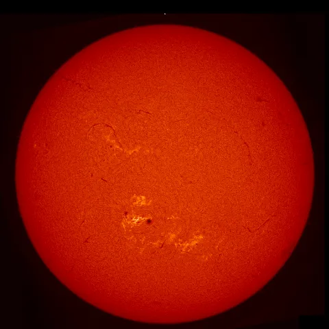 Image of Sun's chromosphere