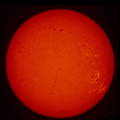 Image of Sun's chromosphere