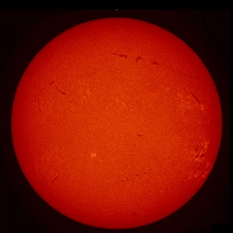 Image of Sun's chromosphere