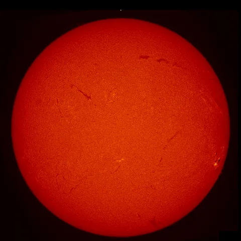 Image of Sun's chromosphere