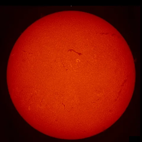 Image of Sun's chromosphere