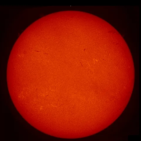 Image of Sun's chromosphere