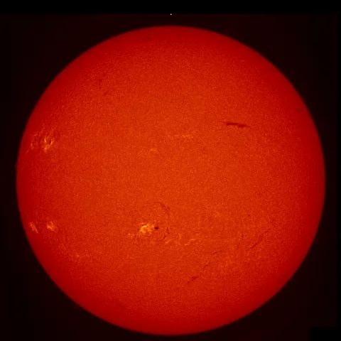 Image of Sun's chromosphere