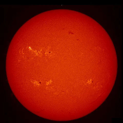 Image of Sun's chromosphere