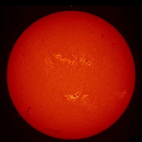 Image of Sun's chromosphere