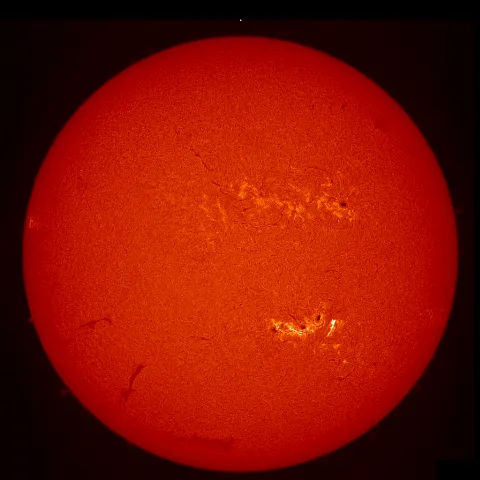 Image of Sun's chromosphere