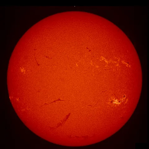 Image of Sun's chromosphere