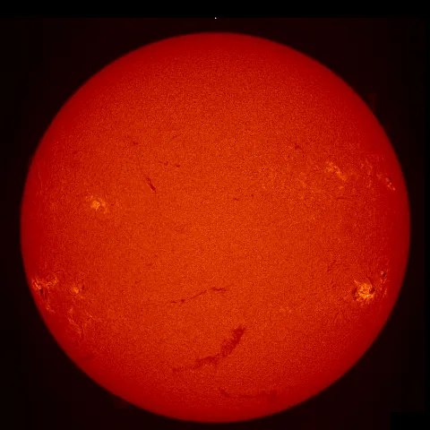 Image of Sun's chromosphere