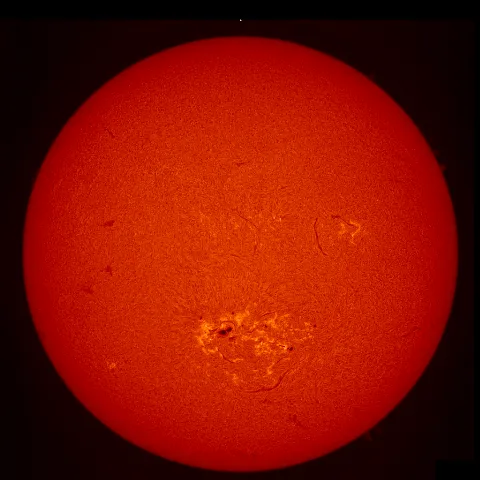 Image of Sun's chromosphere