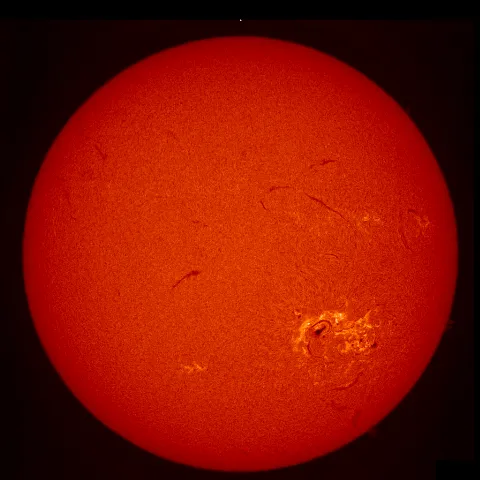 Image of Sun's chromosphere